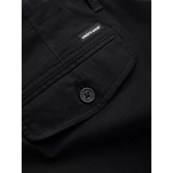  Pánské kraťasy OMBRE OM-SRCG-0133 BLACK 