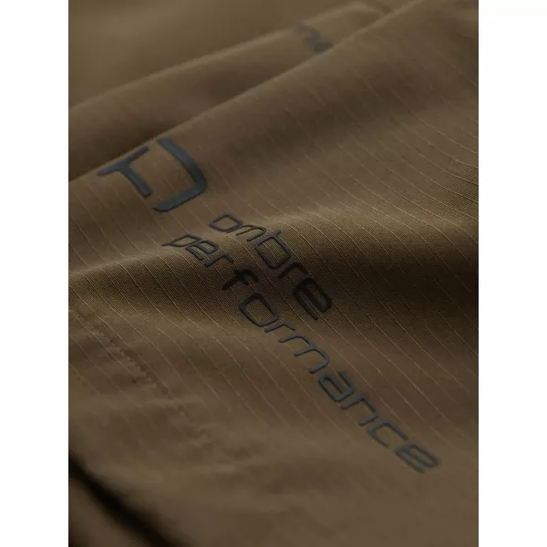  Pánská bunda OMBRE OM-JANP-0191 BROWN 