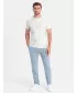 Pánské tepláky OMBRE OM-PABS-0206 LIGHT BLUE