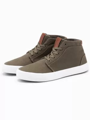 Pánské boty OMBRE OM-FOTH-0156 OLIVE