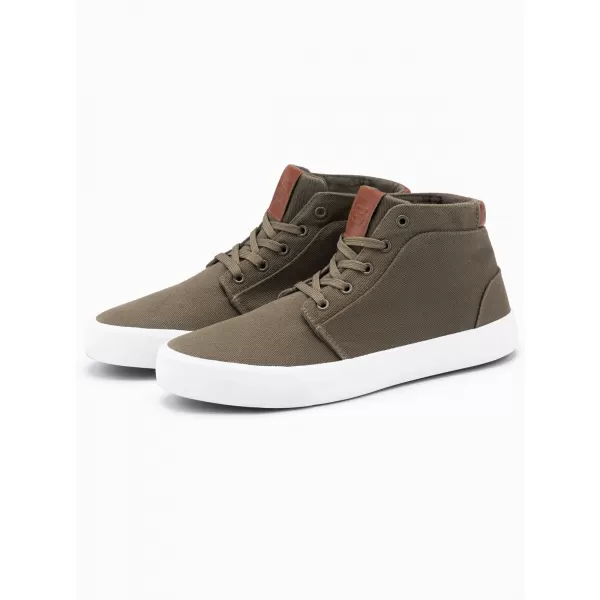  Pánské boty OMBRE OM-FOTH-0156 OLIVE 