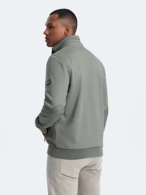 Pánská bunda OMBRE OM-JANP-0154 KHAKI