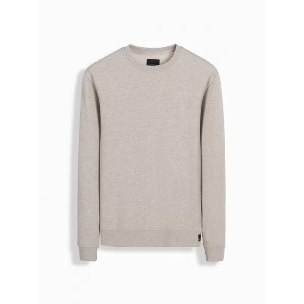  Pánská mikina OMBRE OM-SSNZ-0163 BEIGE 