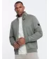 Pánská bunda OMBRE OM-JANP-0154 KHAKI