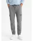 Pánské tepláky OMBRE OM-PAJO-0200 GREY