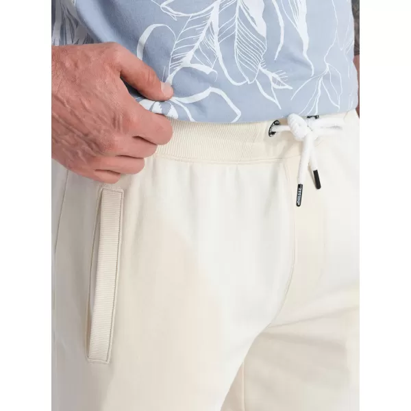  Pánské kraťasy OMBRE OM-SRBS-0139 CREAM 