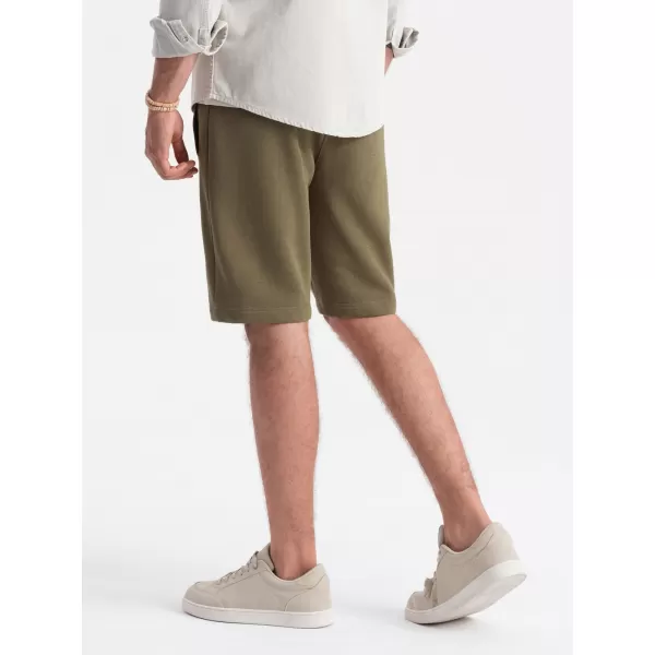  Pánské kraťasy OMBRE OM-SRBS-0149 OLIVE 