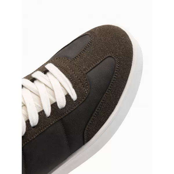  Pánské boty OMBRE OM-FOSL-0170 DARK BROWN 