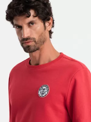 Pánská mikina OMBRE OM-SSNZ-0134 RED