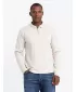 Pánské triko OMBRE OM-POLS-0130 CREAM