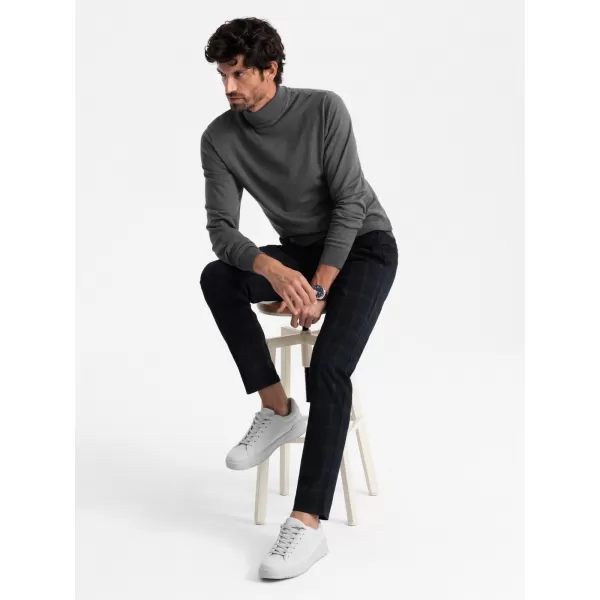  Pánské boty OMBRE OM-FOCS-0151 LIGHT GREY 