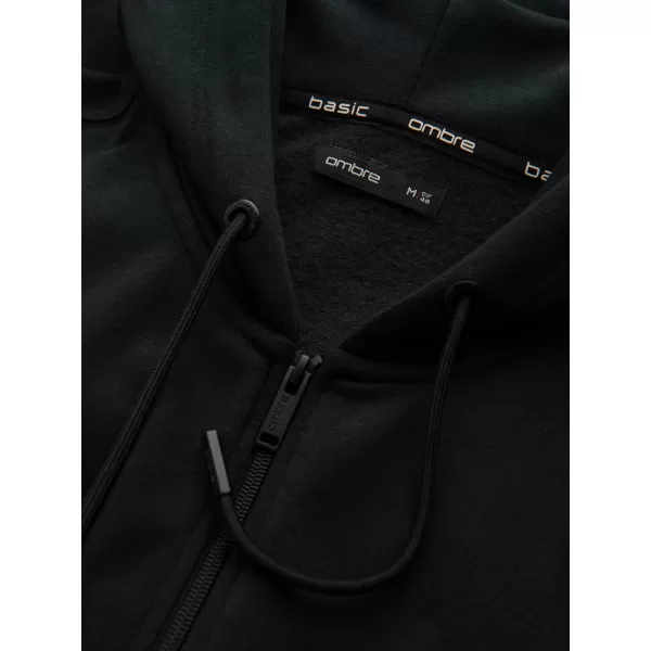  Pánská mikina OMBRE OM-SSBZ-0160 BLACK 