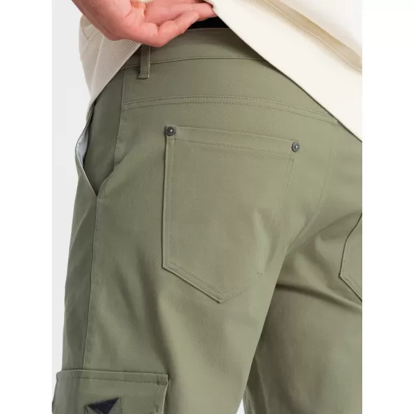  Pánské kalhoty OMBRE OM-PACG-0196 OLIVE 