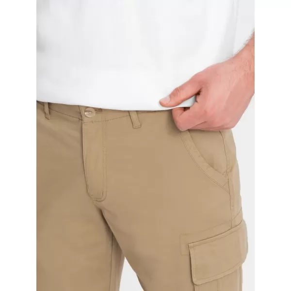  Pánské kraťasy OMBRE OM-SRCG-0133 SAND 