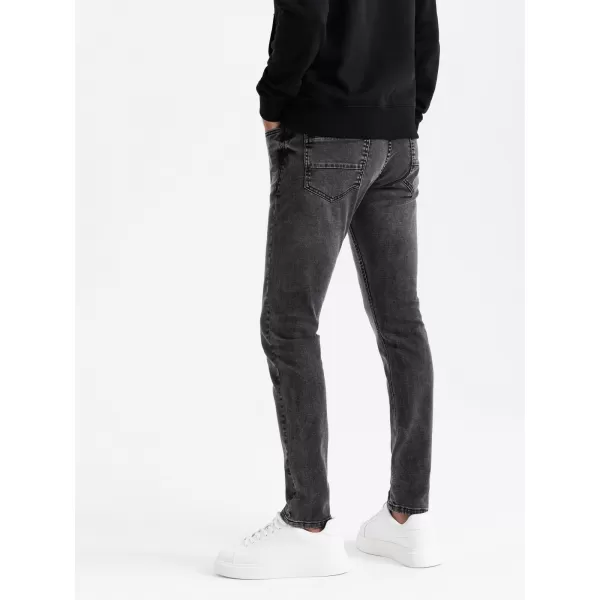  Pánské džíny OMBRE OM-PADP-0214 GRAPHITE 