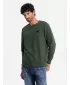Pánská mikina OMBRE OM-SSNZ-0136 DARK GREEN