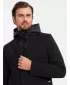 Pánské sako OMBRE OM-BLZB-0133 BLACK