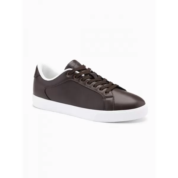  Pánské boty OMBRE OM-FOCS-0165 DARK BROWN 