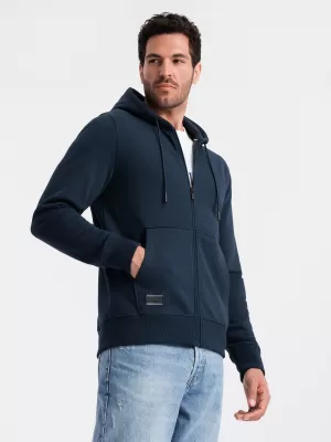 Pánská mikina OMBRE OM-SSBZ-0160 NAVY BLUE