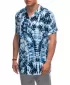 Pánská košile OMBRE OM-SHPS-0113 WHITE/NAVY