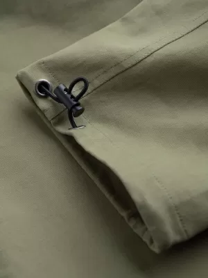 Pánské kalhoty OMBRE OM-PACG-0196 OLIVE