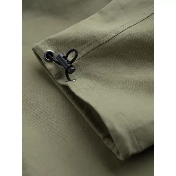  Pánské kalhoty OMBRE OM-PACG-0196 OLIVE 