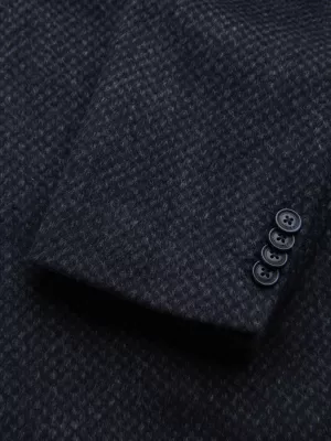 Pánský kabát OMBRE OM-COWC-0121 NAVY BLUE