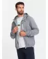 Pánská bunda OMBRE OM-JANP-0136 GRAY