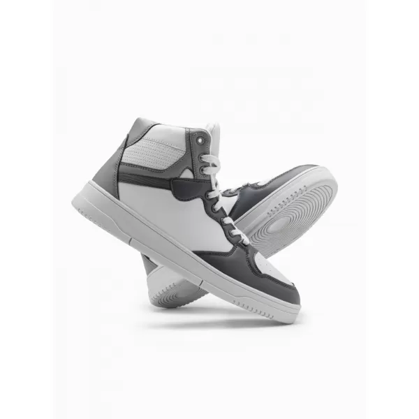  Pánské boty OMBRE OM-FOSH-0139 GRAY 