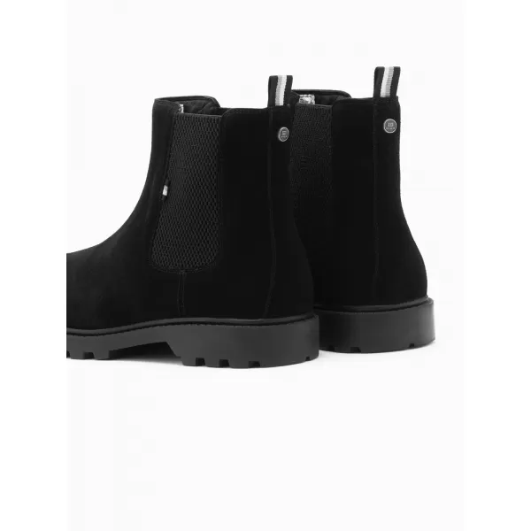  Pánské boty OMBRE OM-FOBO-0173 BLACK 