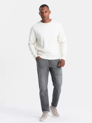 Pánské džíny OMBRE OM-PADP-0161 GRAY