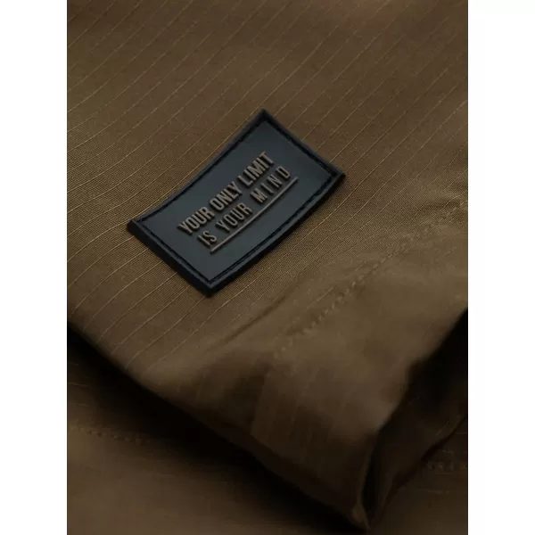  Pánská bunda OMBRE OM-JANP-0191 BROWN 