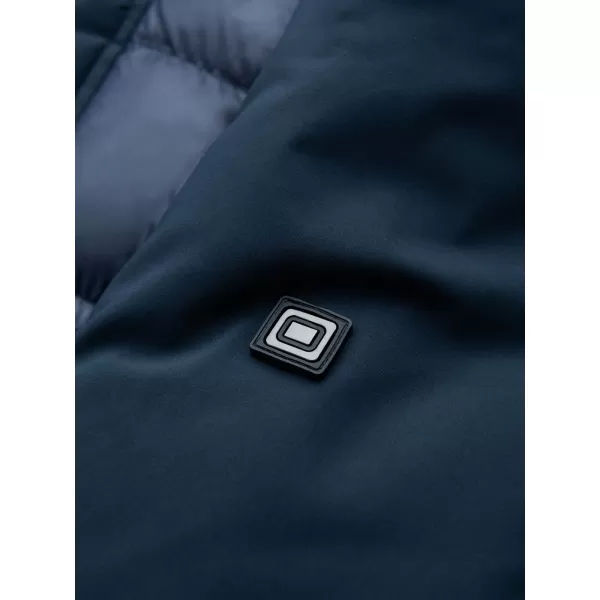  Pánská bunda OMBRE OM-JALJ-0165 NAVY BLUE 
