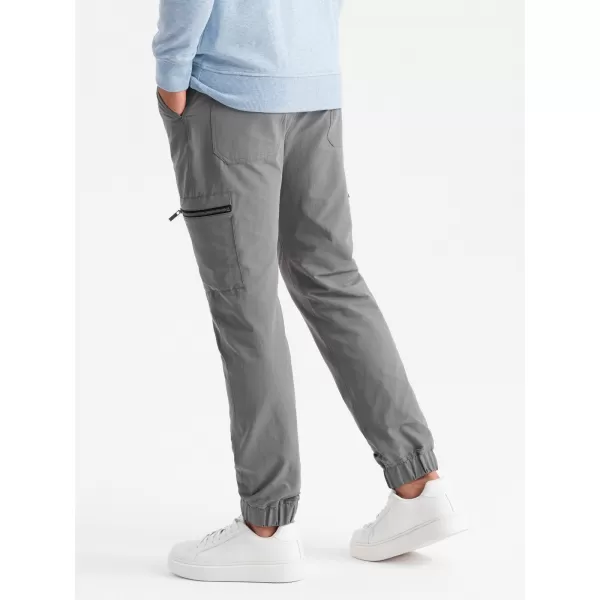  Pánské tepláky OMBRE OM-PAJO-0200 GREY 