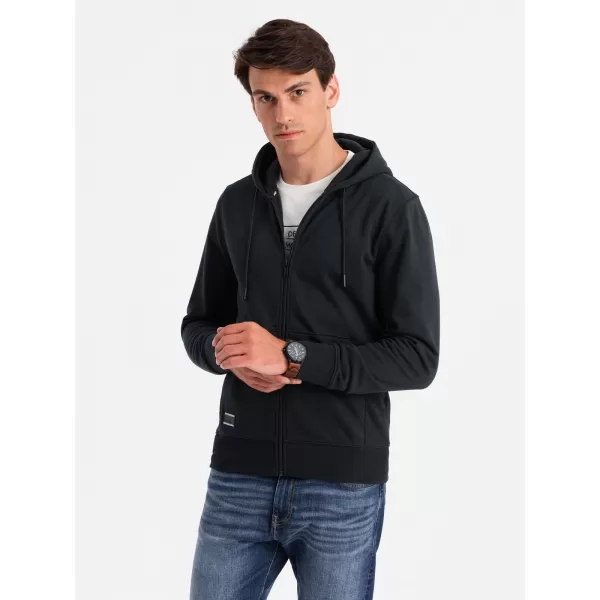  Pánská mikina OMBRE OM-SSBZ-0160 BLACK 
