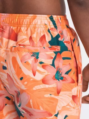 Pánské koupací kraťasy OMBRE OM-SRBS-0140 ORANGE