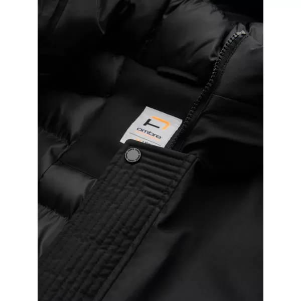  Pánská bunda OMBRE OM-JALJ-0202 BLACK 