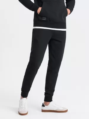 Pánské tepláky OMBRE OM-PABS-0174 BLACK
