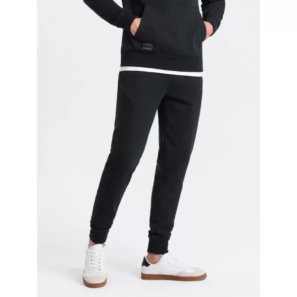  Pánské tepláky OMBRE OM-PABS-0174 BLACK 