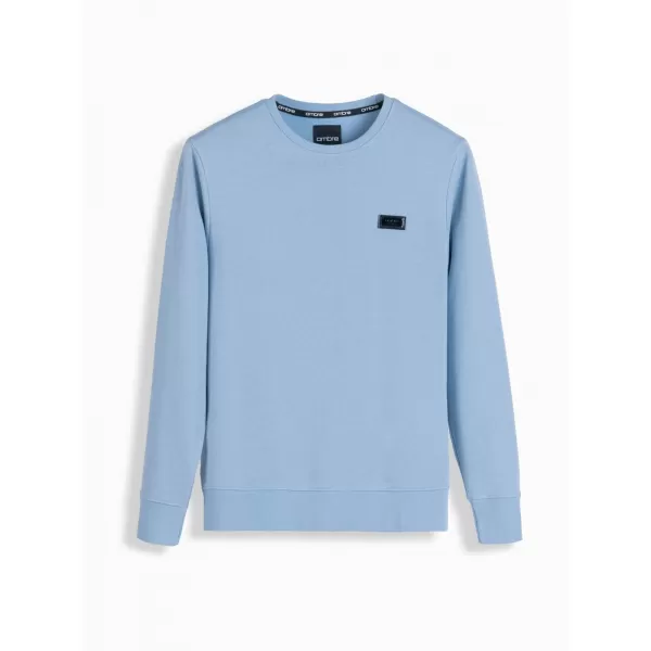  Pánská mikina OMBRE OM-SSNZ-0136 BLUE 