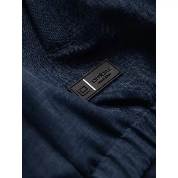  Pánská bunda OMBRE OM-JANP-0136 NAVY BLUE 