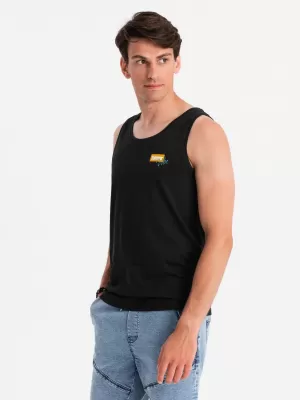 Pánské tílko OMBRE OM-TSTT-0191 BLACK