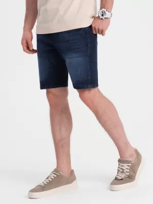 Pánské kraťasy OMBRE OM-SRDS-0145 DARK BLUE
