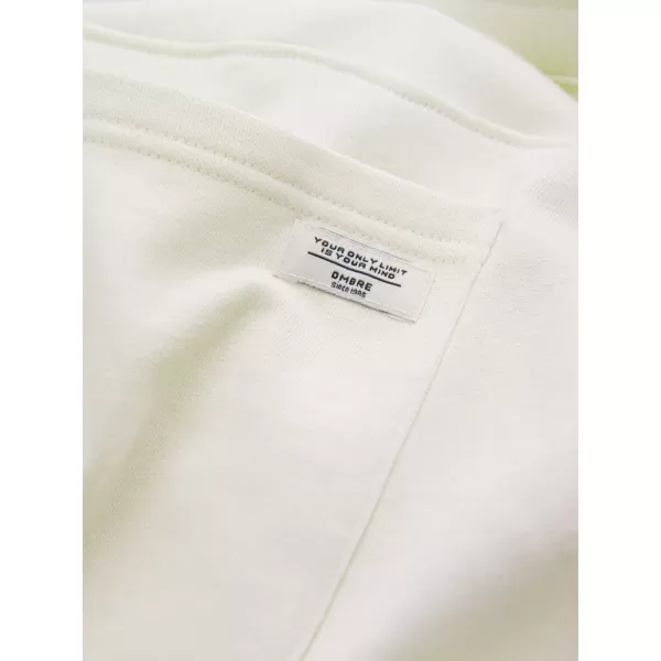  Pánské tepláky OMBRE OM-PABS-0173 CREAM 