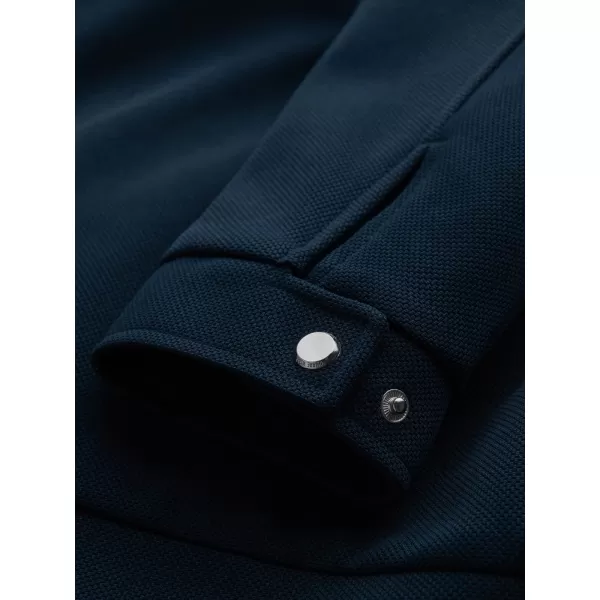  Pánská bunda OMBRE OM-JALP-0157 NAVY BLUE 