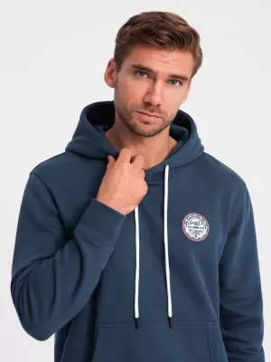 Pánská mikina OMBRE OM-SSNZ-0144 NAVY BLUE