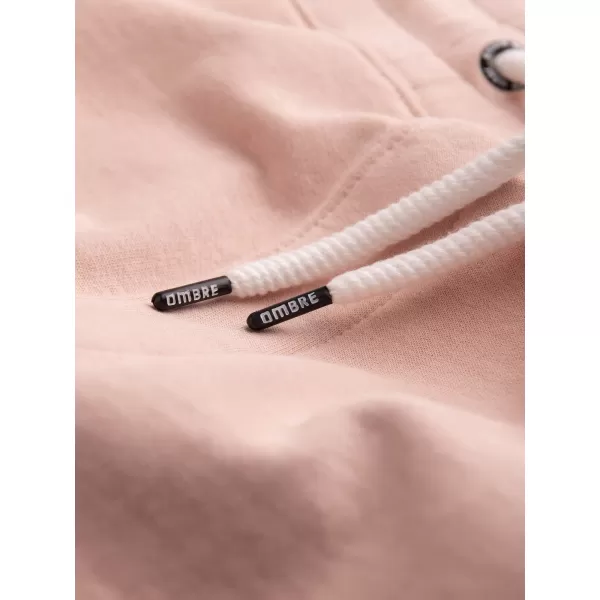  Pánské kraťasy OMBRE OM-SRBS-0139 POWDER PINK 