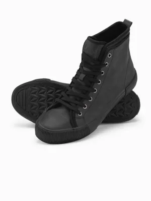 Pánské boty OMBRE OM-FOTH-0158 GRAPHITE