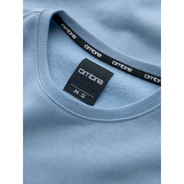  Pánská mikina OMBRE OM-SSNZ-0136 BLUE 