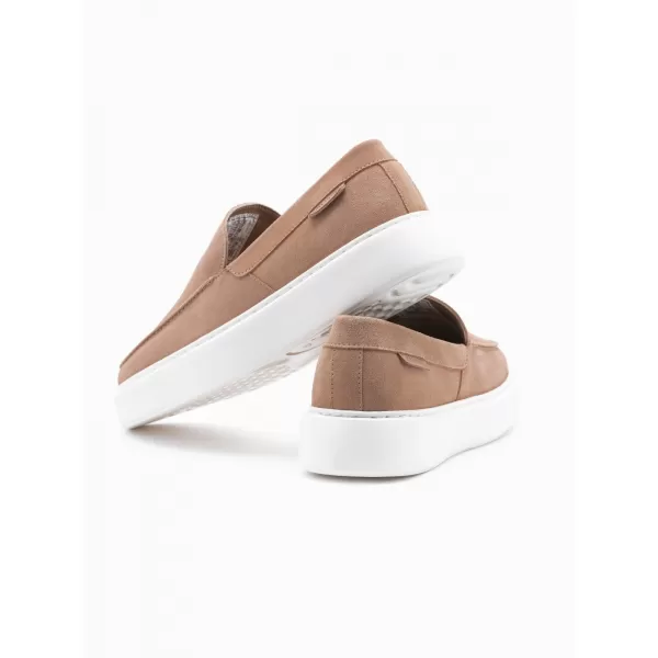  Pánské boty OMBRE OM-FOCS-0152 LIGHT BROWN 